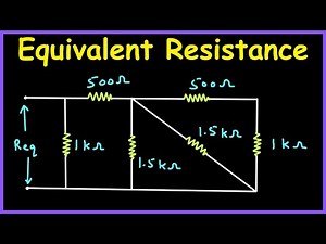 Equivalent Resistance of Complex Circuits - Resistors In Series and Parallel Combinations