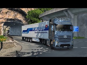 Scenic Drive Through Switzerland Countryside | #ets2 1.50