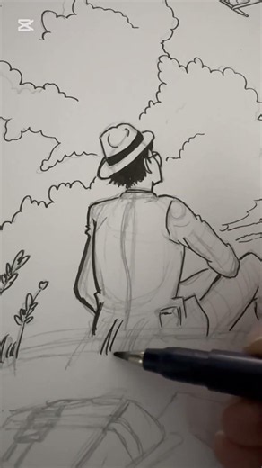 Inktober 2026 day 18 - Flightless #disegno #drawing #fumetti #inktober #inktober2026