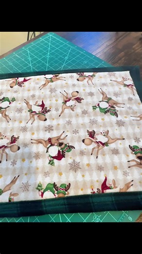 Crea hermosos agarradores de cocina para Navidad
