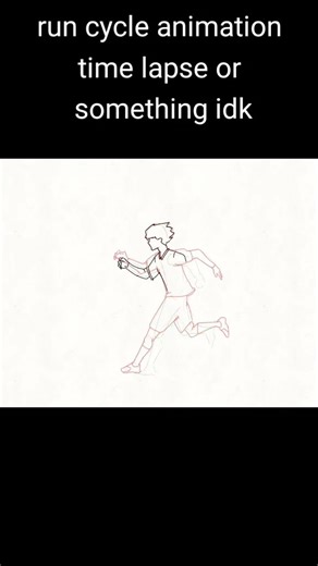 Run cycle tutorial time lapse #flipaclip #animationart #animationtutorial #animation #art