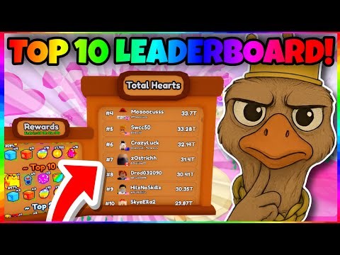 🏆 I FINALLY REACHED TOP 10 in THE VALENTINES EVENT in REBIRTH CHAMPIONS ULTIMATE (ROBLOX)