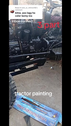 Replying to @aziz_ur_rehman92 inbox connect 3 part episode tractor painting