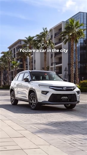Toyota UAE on Instagram‎: "No soundtrack needed. Just you, the city, and the Urban Cruiser. Nothing beats that vibe. لا داعي للموسيقى في الخلفية.. أنت وأوربان كروزر فقط والمدينة لك. لا شيء يضاهي هذا الشعور."‎