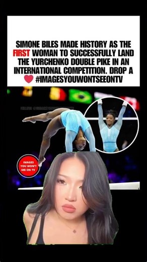 Simone Biles Makes History Again | First Woman to Land the Biles II Vault 🤸🏾‍♀️🔥