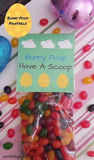 Bunny Poop with printable