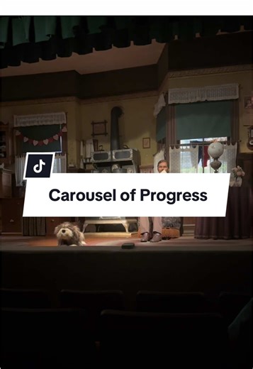 This song transitions scenes in the Carousel of Progress and will get stuck in your head for the rest of the day ! “There’s a Great big beautiful tomorrow…” something for us all to remember these days ❤️ #disney #disneyparks #magickingdom #carouselofprogress #waltdisney