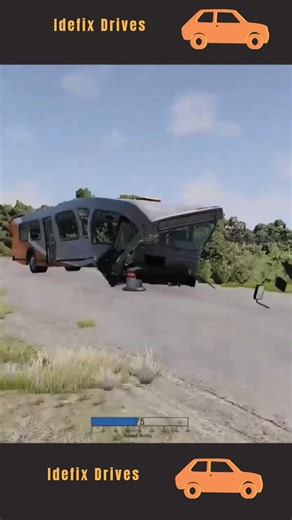 Funny BeamNG.drive videos and shorts! Crashes, destruction, offroad 4x4, realistic scenarios, accident reconstruction and more! | Idefix Drives