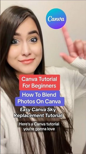 Canva Tutorial - How To Blend 2 Photos Using Canva!