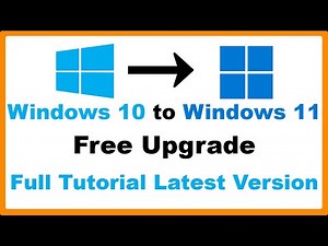 ✅ How to Upgrade to Windows 11 from 10 Free and easy | Full Latest Version | Full Tutorial