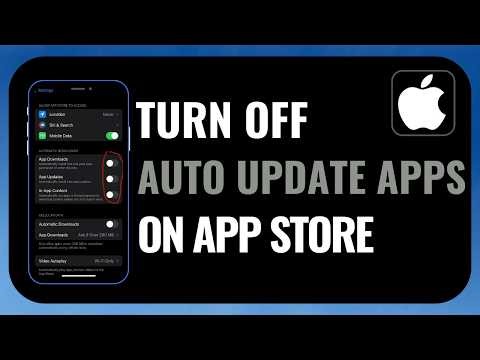 How to Turn Off Auto Update Apps on App Store (Stop Automatic Updates Fast)