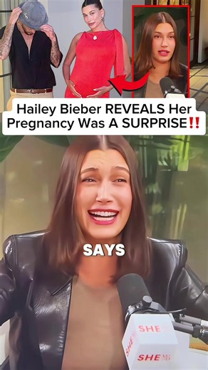 Hailey Bieber revealed on the SHE MD Podcast that her pregnancy with son Jack Blues was completely unexpected. Fans were surprised to hear her open up about such a personal moment. #haileybieber #justinbieber