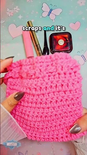 Yarn Choices for the Drawstring Pouch #crochet