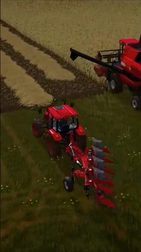 Pure Farming 2025 Plowing Perfection 🚜 | Satisfying Farming Short