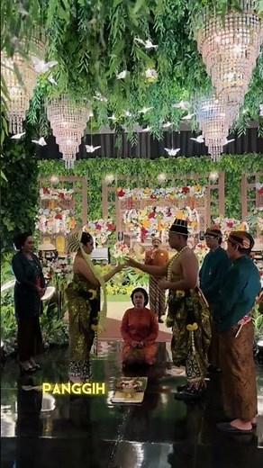 A Javanese Wedding: Sacred Traditions You’ve Never Seen! #short | 1 #javaneseculture
