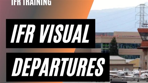 【模飞知识】IFR Visual Departures | The Least Common Instrument Procedure