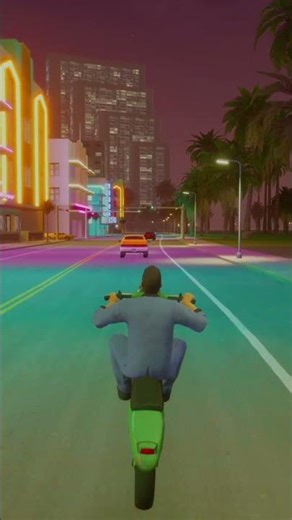 GTA Vice City 4K || Longest Wheelie || 3593 feet for 80 seconds !!!
