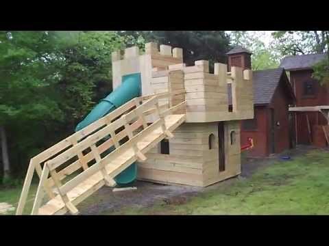 Castle Playhouse Plans & Blueprints