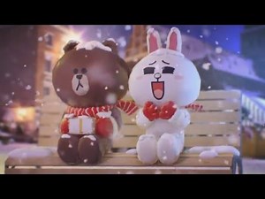 LINE Xmas 2015 ブラウン×コニー篇