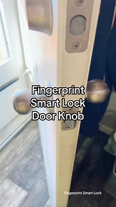 Smart Fingerprint Door Lock This smart lock is a game changer for home security. Easy to install, works with an app and can work with or without a fingerprint. Grab Yours Here: https://amzn.to/3X4ghHL #doorknob #smartlock #frontdoor #smartgadgets #gadgets #gadget #smarthome #smarthometechnology #smarthouse #safetyfirst #safetytips #homesecurity #commissionsearned | Haley and David