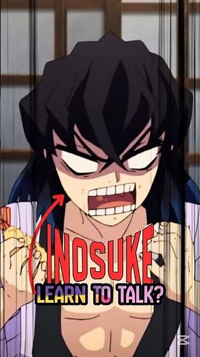 How Did Inosuke Learn to Talk? (Demon Slayer Secret) #demonslayer #animetheory