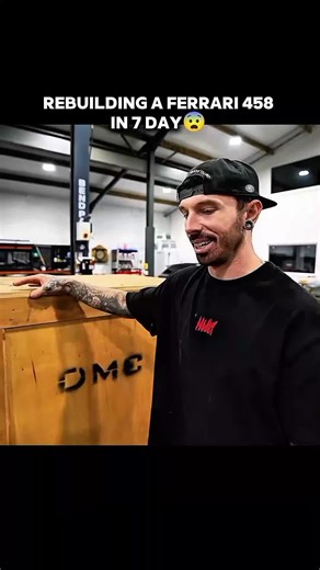 REBUILDING A FERRARI 458 IN 7 DAY 😨 #italiancars #ferrari