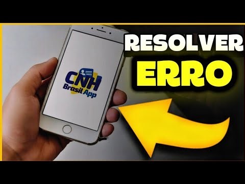 How to fix an error in the Brazilian driver's license app.