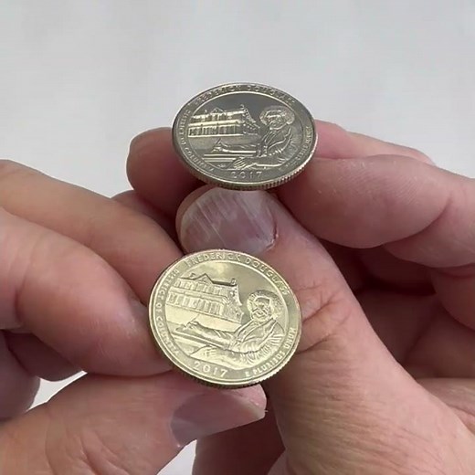 2017 Frederick Douglass Uncirculated Coin Cufflinks | Unique Handcrafted Jewelry for History Lovers