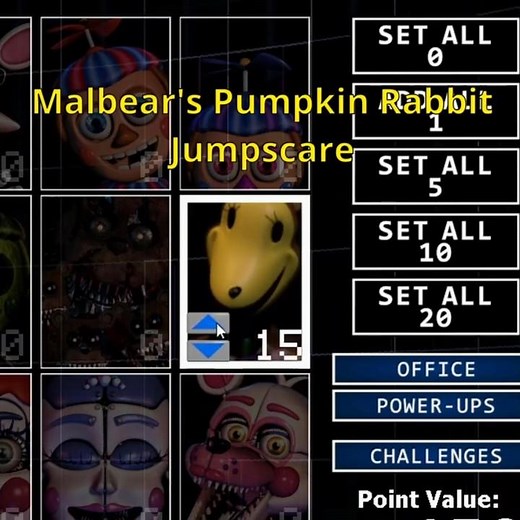 Malbear's Pumpkin Rabbit in UCN (FNaF Jumpscares)