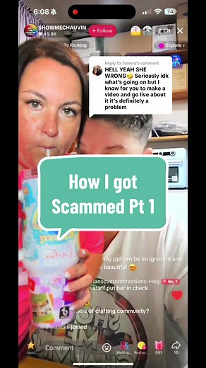 Replying to @Tamera Ashley Chauvin is a known schemer on this app and others but mainly here on #tiktok. When she’s backed into a corner she sends out cease and desist letters and becomes very vile towards whoever is trying to hold her accountable for her #theftbydeception #crimes Then the person backs down and #ashleychauvin starts her scheming right back up. I got my cease and desist from #ashleychauvin alleged #lawyer via a text message while I was filming this. It’s not the same “lawyer” men