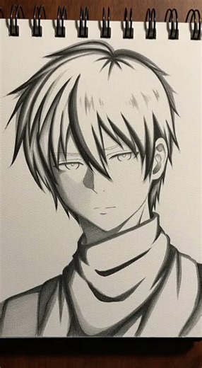 Satisfying Anime Drawing Time-lapse ✍️