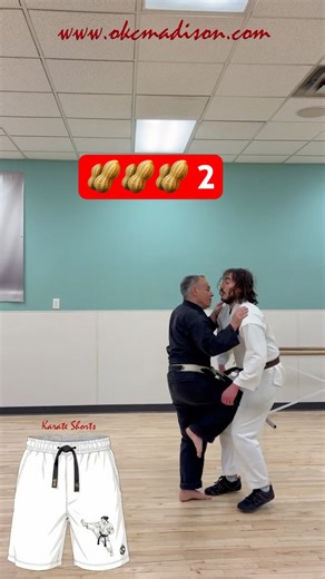 Groin strike part 2 #karate #selfdefense