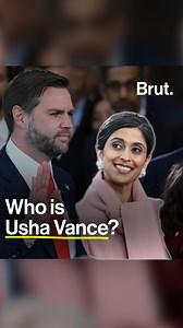1.8M views · 17K reactions | She met the love of her life at Yale Law School. A decade after marrying him, she became the Second Lady of the United States. This is the story of Usha Vance. | Brut India | Facebook