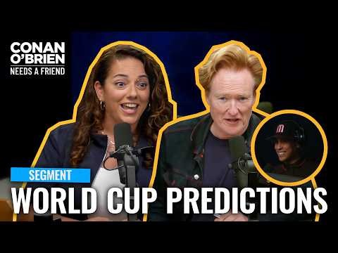 Conan's Audio Engineer Eduardo Shares His World Cup Predictions | Conan O'Brien Needs A Friend