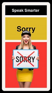 351 reactions | In this video, we ranked 4 common ways to say “sorry” — from the lightest and most casual to the strongest and most serious. Know when to say “My bad” and when to switch to “I apologize”!  Mastering these small changes will instantly make you sound more natural and confident in English.  Learn real English with WordCraft Academy! | WordCraft Academy | Facebook