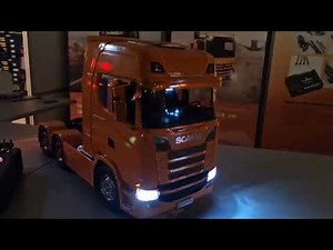 KraftwerK RS1 Sound plus Tamiya Scania 770S Beleuchtung
