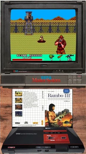 Rambo 3 (1988) - Sega Master System - Retro Gaming