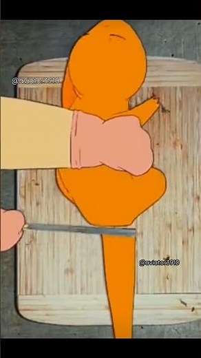 🔥 How To Cook Pokemon Charmander 🔥#cooking #cook #cuttingboards #pokemon #charmander