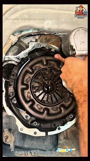 How to release diesel engine clutch plate 🔧🛠️.
