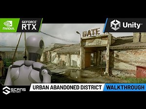 [UNITY] Urban Abandoned District - Walkthrough