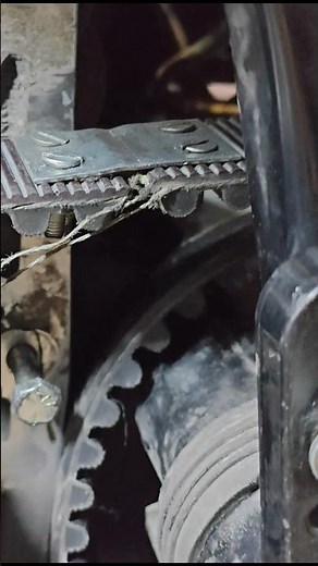 Repaired the Harley-Davidson drive belt))
