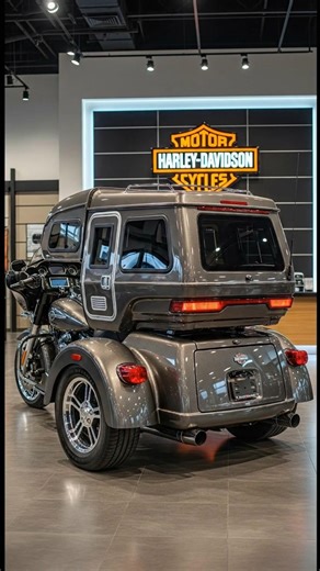 New 2026 Harley-Davidson Camper Trike 🚐🏍️ | Luxury Touring Meets RV Comfort!