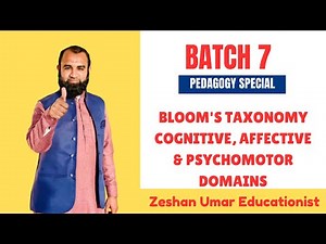 Bloom's Taxonomy Explained | Cognitive, Affective & Psychomotor Domains | by Zeshan Umar