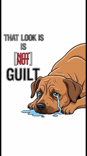 The Truth Behind the "Guilty" Dog Look: Remorse or Fear?