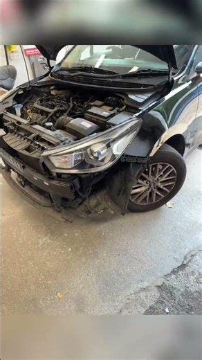 KIA RIO NEW HEADLIGHT /WING/BUMPER REPAIR # #viral #fypage #automobile#kia