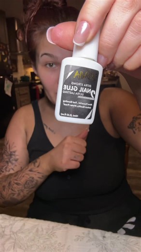 Nails will on be weeks! No popping off and damaging your nail beds. #nailglue #pressonnails #tiktokshop #nailgluehack