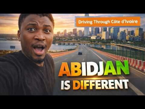 Driving Through Abidjan 🇨🇮 | Exploring the Beautiful Roads of Côte d’Ivoire