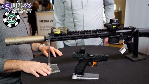 10K views · 57 reactions | @eotechinc has launched a collection of new and innovative products, and John Bailey joins Guns & Gear’s Ryan Gresham at SHOT Show 2026 to check them out. EOTech’s new lineup includes: HWS EXPS3 HD Holographic Weapon Sight A refined, all-aluminum hoodless design that maximizes peripheral awareness. EFLX CE Pistol Optic A fully-enclosed pistol optic built for professional use with a multi-reticle system. OGL Commercial Power Laser/Illuminator An eye-safe visible green a