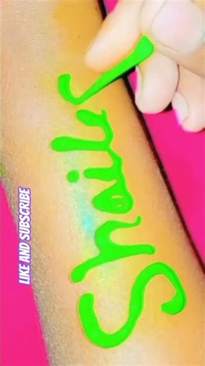 Trending 🔥 viral songholi special,"Shailesh❤️✨Beautiful mehndi tattoo design #viralshort #greencolor