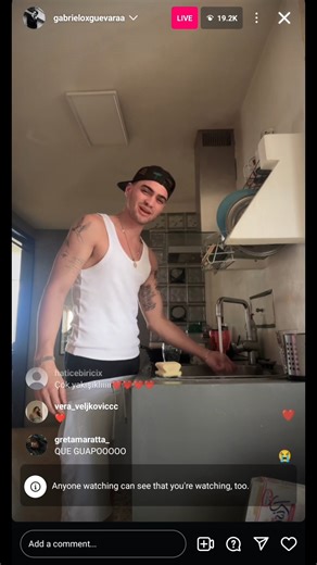Gabriel Guevara live video 😍❤️ Song - breaking dishes ❤️✨
